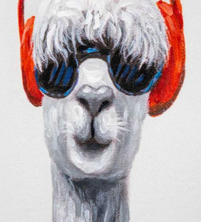 YHD Llama Play for You II Wall Art-4