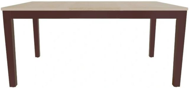 Mavin Customizable 42" x 48" Cosmo Extendable Dining Table with 18" Leaf-1