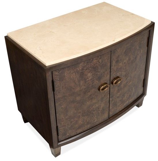 Magnussen Home® Rowan Espresso Brown Door Nightstand-2