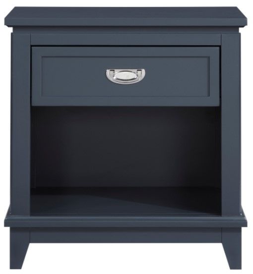 Homelegance® Sloane Navy Blue Nightstand-2