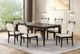 Furniture of America® Woolwich 2-Piece Dark Walnut/White Side Chair Set-1