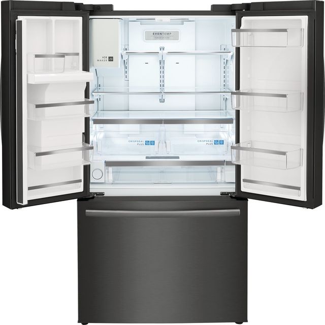 Frigidaire Gallery® 36" 22.6 Cu. Ft. Smudge-Proof® Black Stainless Steel Counter Depth French Door Refrigerator-1