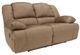 Signature Design by Ashley® Hogan Mocha Reclining Loveseat-0