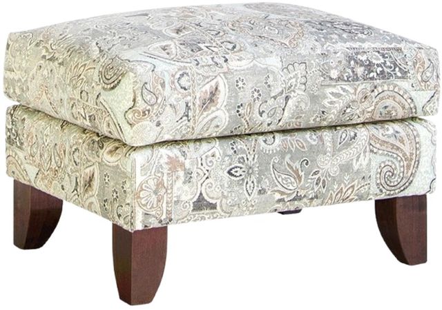 Smith Brothers Customizable 919 Collection Fabric Ottoman-0