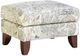 Smith Brothers Customizable 919 Collection Fabric Ottoman-0