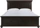Elements International Slater Black King Platform Storage Bed-1