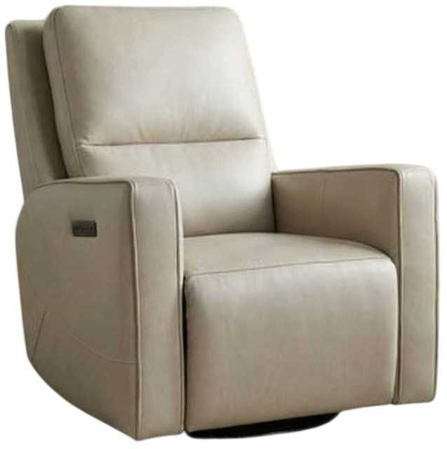 Liberty Furniture Rolan Carmel Stonewash Leather Single Glider Zero Gravity Power Recliner-0