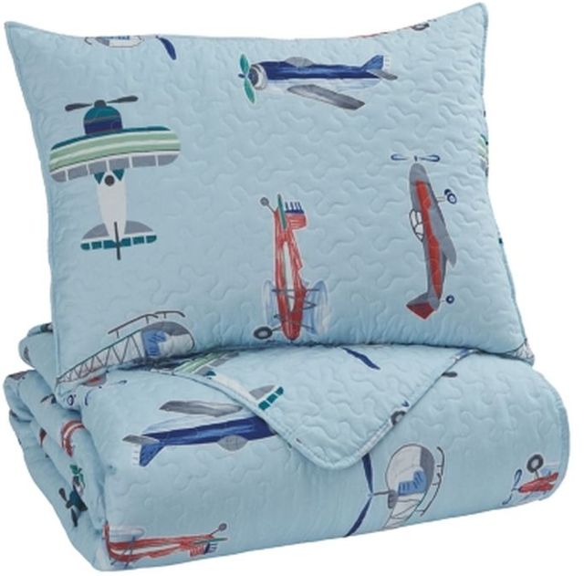 Signature Design by Ashley® McAllen Twin Quilt Set-0