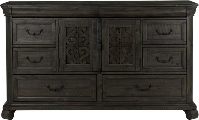 Magnussen Home® Bellamy Peppercorn Drawer Dresser-0