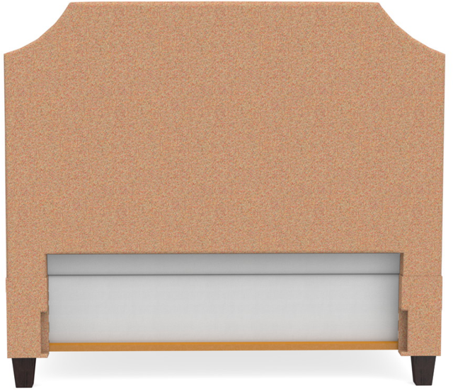 Bassett® Furniture Custom Upholstered Beds Florence Clipped Corner Bed-2