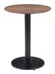 Zuo® Alto Brown & Black Bistro Table-0