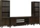 aspenhome® Sutton French Roast 80'' Entertainment Wall-0