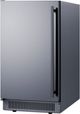 Summit® 18” 60 lb Stainless Steel ADA Compliant Undercounter Ice Maker-2