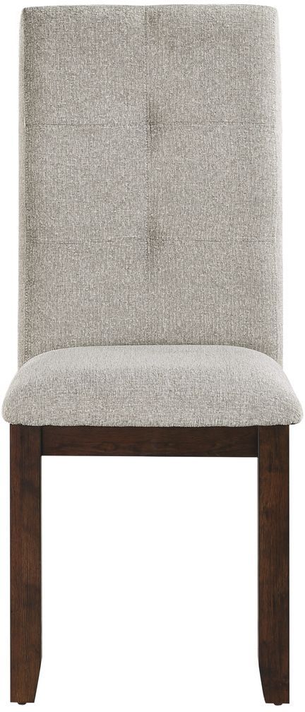 Mazin Furniture Binghampton Dark Cherry/Moonstone Dining Room Side Chair-1
