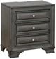 Furniture of America® Brandt Gray Nightstand-0