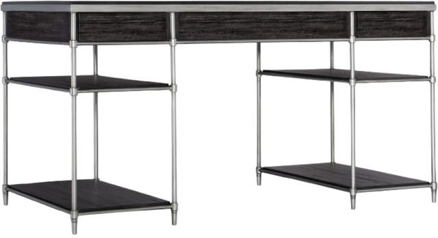 Hooker® Furniture Saint Armand Black/Pewter Writing Desk-1