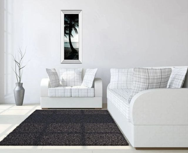 Classy Art Cool Bimini Palms Il by Susan Bryant Mirror Framed Wall Art-2