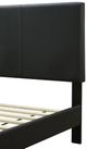 Bernards Chana Black Full Low Profile Bed-4