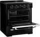 Unique Appliances Classic Retro 30" Midnight Black Slide-In Induction Range-2