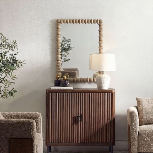 Uttermost® Harriet Ivory Spindle Mirror-1
