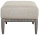 Uttermost® Borneo Dark Gray/Dove Wooden Outdoor Ottoman-4