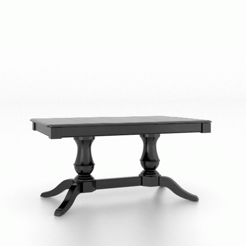 Canadel Customizable Gourmet 60" VS Trestle Base Dining Table-2