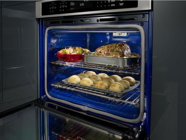 KitchenAid® 27" Stainless Steel Electric Built In Double Oven-3