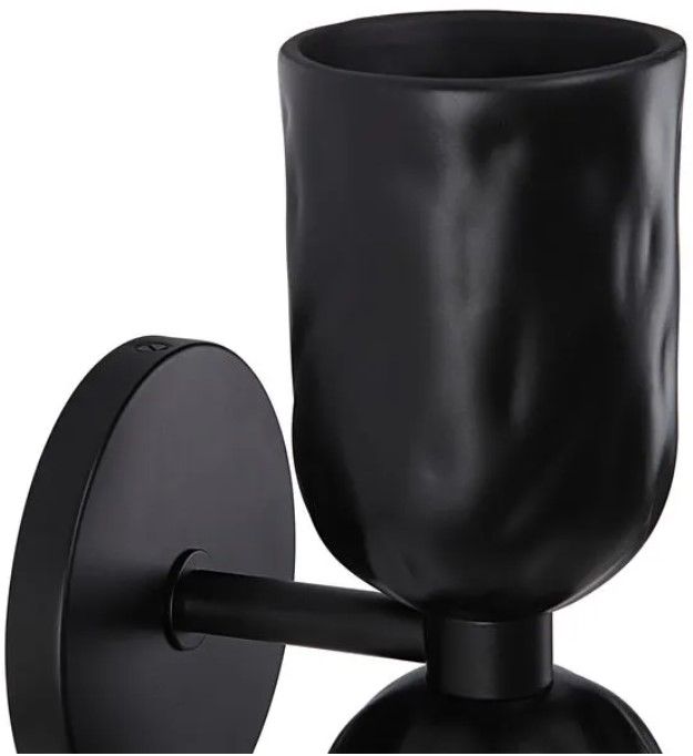 Renwil® Alessia Matte Black Wall Sconce-2
