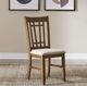Liberty Furniture Santa Rosa II Antique Honey/Gray Lattice Back Side Chair-1