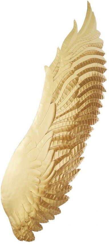 Moe's Home Collection Wings Gold Wall Decor-1