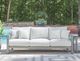 Signature Design by Ashley® Hurley Park Gray Aluminum/Fabric Outdoor Sofa-3