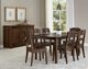 LM Co Home By Vaughan-Bassett Crafted Cherry by Ben & Erin Napier Dark Cherry 94" Surfboard Dining Table-1