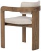 Classic Home Labelle Tan Oak Dining Arm chair-4