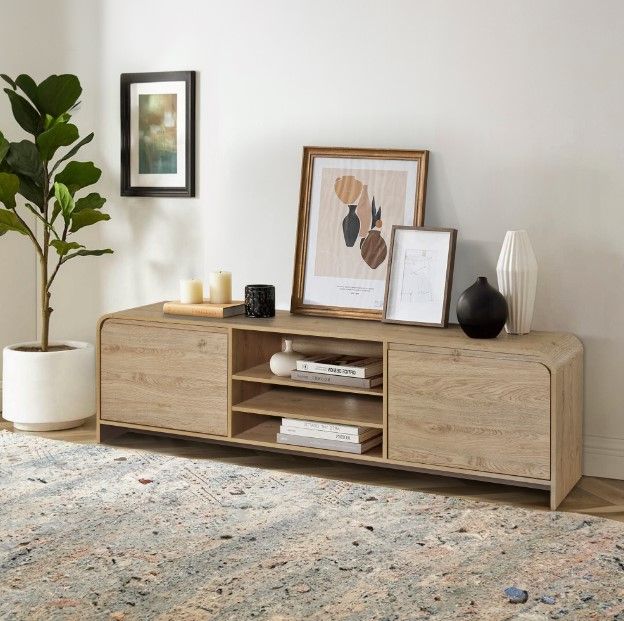 New Classic® Home Furnishings Mara Natural 70" TV Console-1