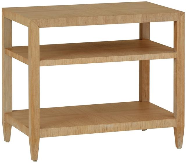 Bassett® Furniture Fallon Summer Wheat Side Table-0