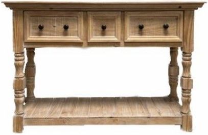 Million Dollar Rustic Cottage Native Pine Sofa Table-0