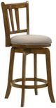 Armen Living Wren Sepia Brown/Static Gray Counter Stool-3
