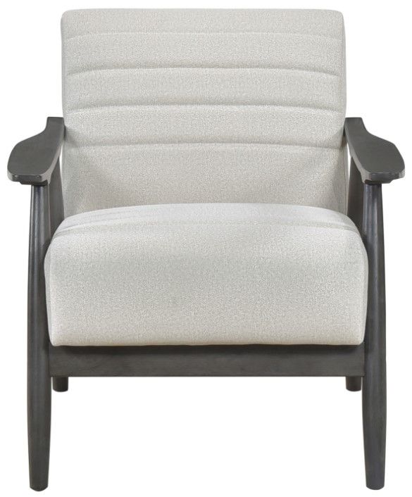Homelegance® Greeley Pearl/Gray Accent Chair-2