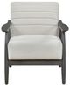 Homelegance® Greeley Pearl/Gray Accent Chair-2