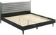 Armen Living Artemio 3-Piece Black King Panel Bedroom Set-3
