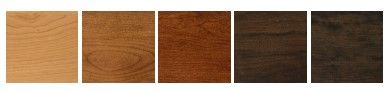 Country View Woodworking Customizable Ann Arbor Cherry Top Dining Table with 1-Leaf and Brown Maple Base-3
