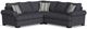 Charisma™ Florence Indigo Stationary Sectional-0