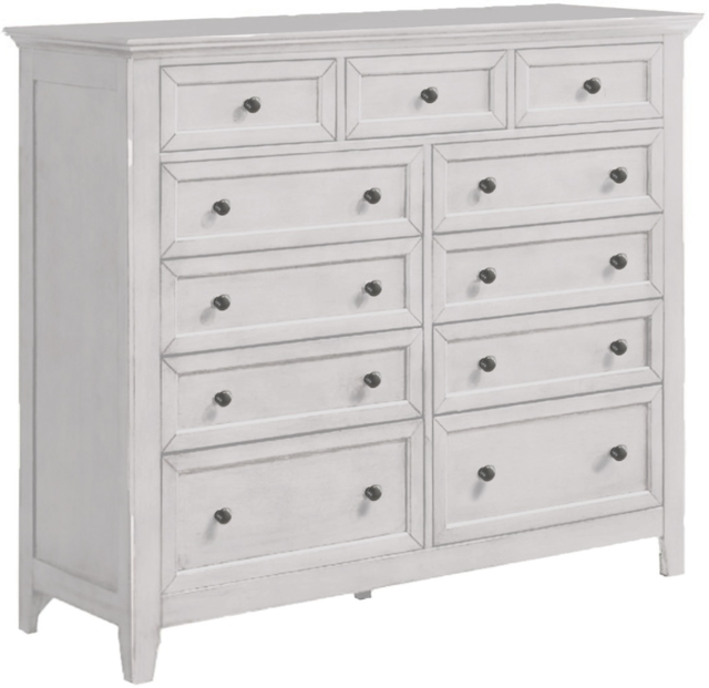 Intercon San Mateo Rustic White Gentleman's Chest-0