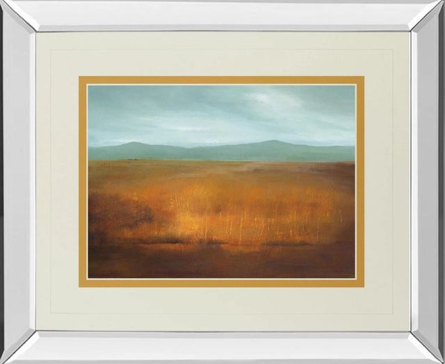 Classy Art Last Light by Caroline Gold Mirror Framed Wall Art-0