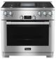 Miele 36" Clean Touch Steel Pro Style Liquid Propane Gas Range-0