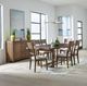 Liberty Furniture Harmony 7-Piece Brownstone/Oatmeal Dining Set-1
