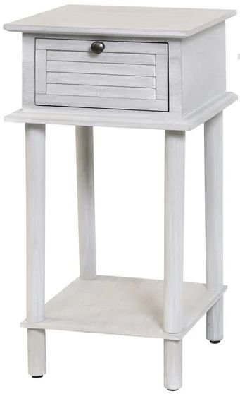 Stylecraft 2-Piece Gray Wash Side Table Set-1
