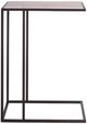 Universal Explore Home™ Coalesce Boer Gray Accent Table with Black Base-4