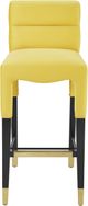 TOV Furniture Taylor Burnt Gold Velvet Counter Stool-3
