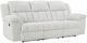 Signature Design by Ashley® Frohn Snow Manual Reclining Sofa-1